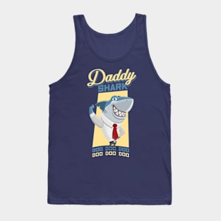 Daddy Shark Tank Top